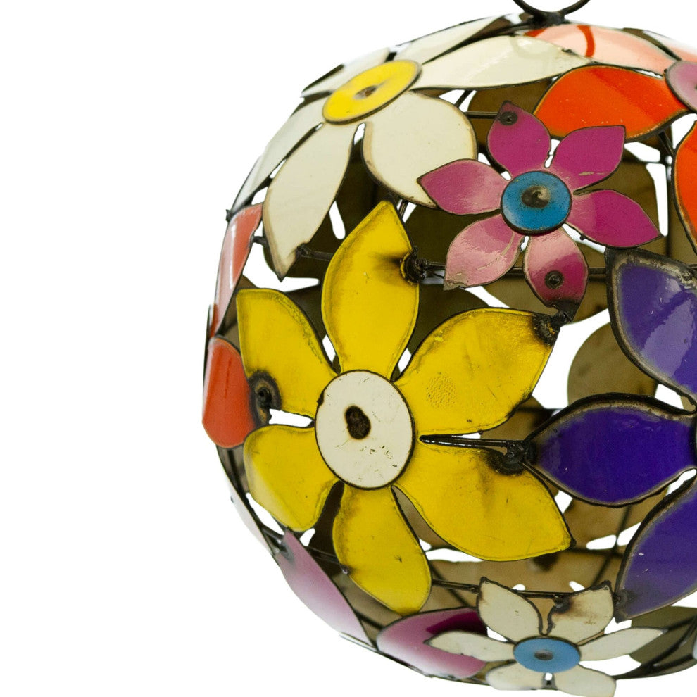 Lucia Flower Detail Metal Ball