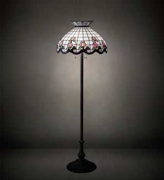 62 High Roseborder Floor Lamp