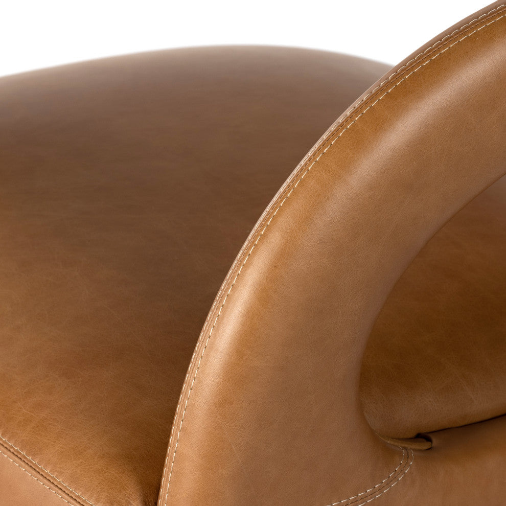 Hawkins Swivel Chair-Sonoma Butterscotch