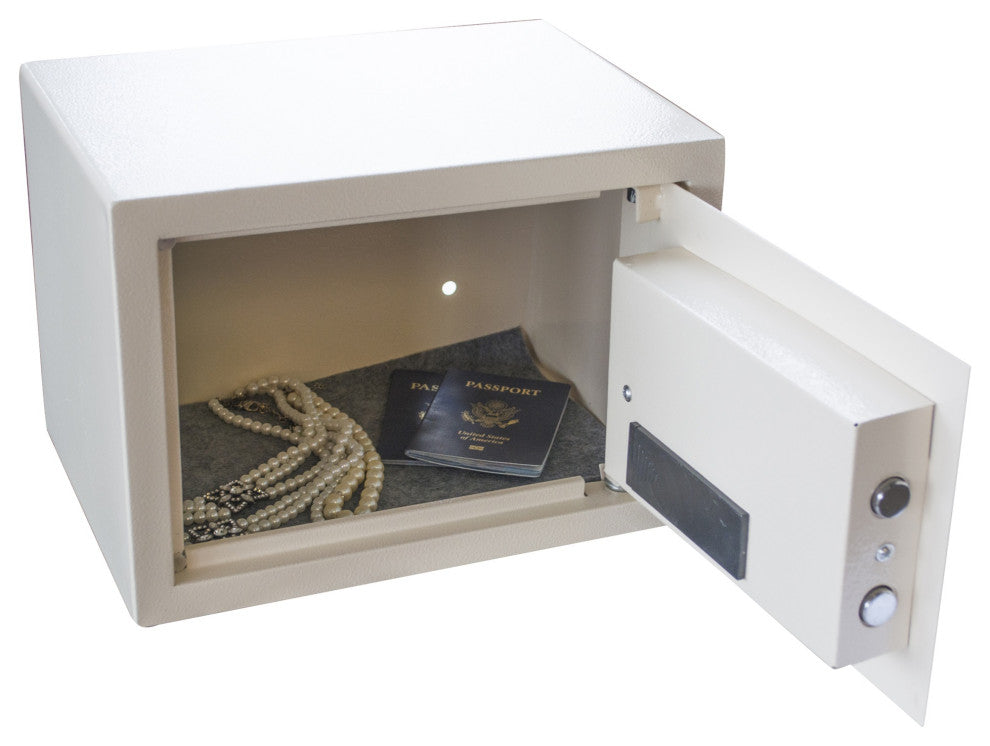 Buffalo Outdoor Pistol Safe With Keypad Lock, Beige