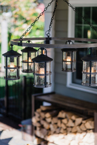 Hinkley Lakehouse Large Single Tier, Aged Zinc