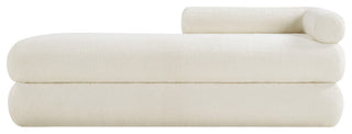 Kennedy Upholstered Bench, Cream, Teddy Fabric
