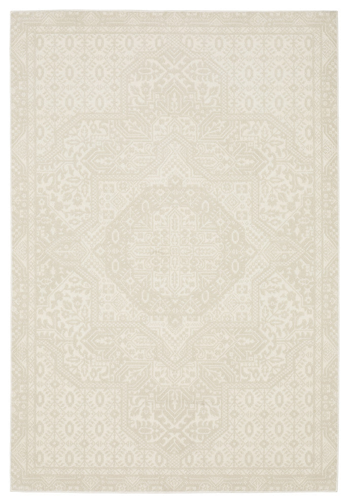 Oriental Weavers Raylan RAY09 Medallion Rug, Ivory, 5'3"x7'6"