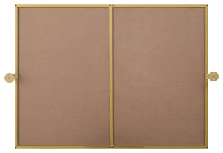 Home Living 40x30 Pivot Mirror, Brass