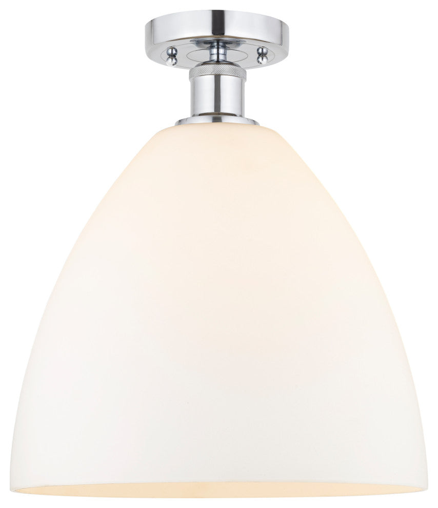 Innovations 616-1F-PC-GBD-121 1 Light Semi-Flush Mount, Polished Chrome