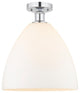 Innovations 616-1F-PC-GBD-121 1 Light Semi-Flush Mount, Polished Chrome