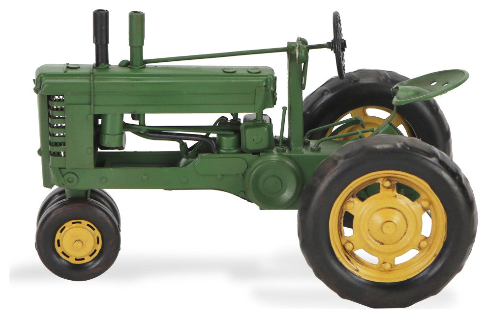 Classic Tractor Figurine, Green