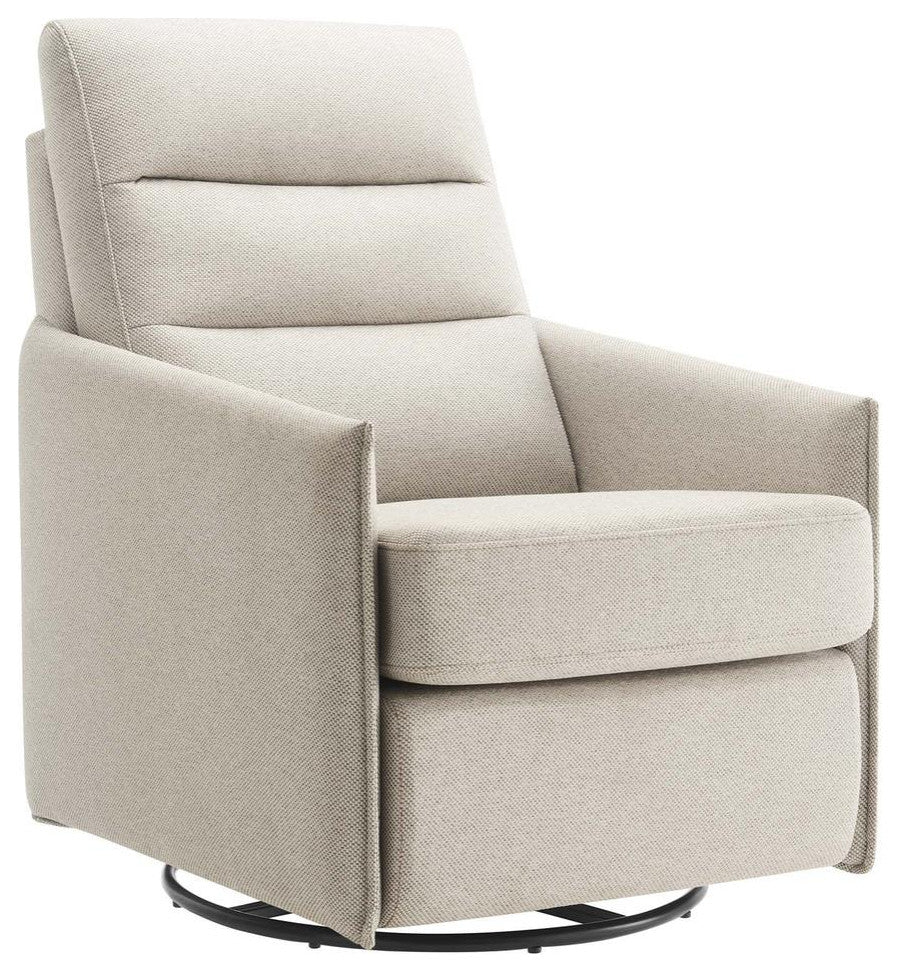 Etta Upholstered Fabric Lounge Chair