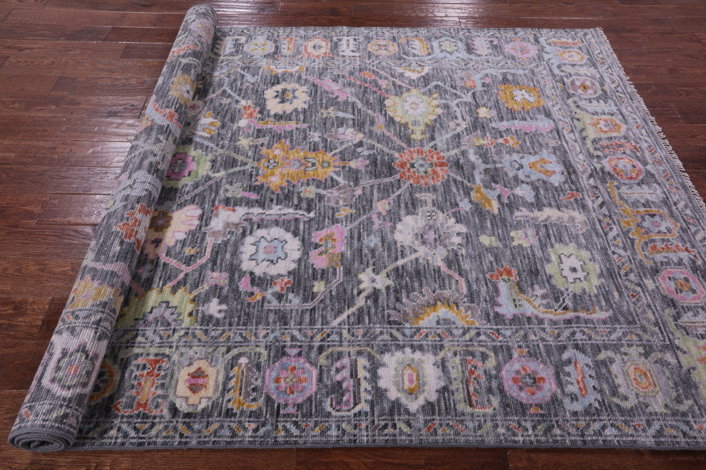 5' 11" X 8' 11" Turkish Oushak Handmade Wool Rug - Q15674