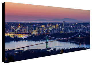 'Vancouver Sunrise' Canvas Art by Pierre Leclerc