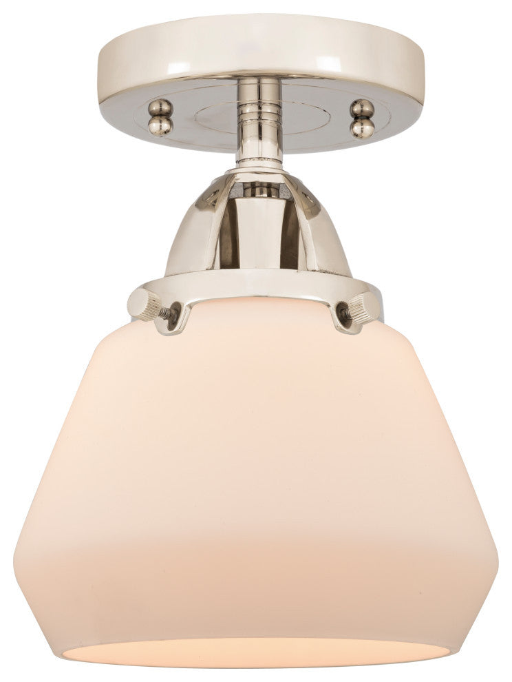 INNOVATIONS LIGHTING 288-1C-PN-G171 Fulton 1 Light 6.75 inch Semi-Flush Mount