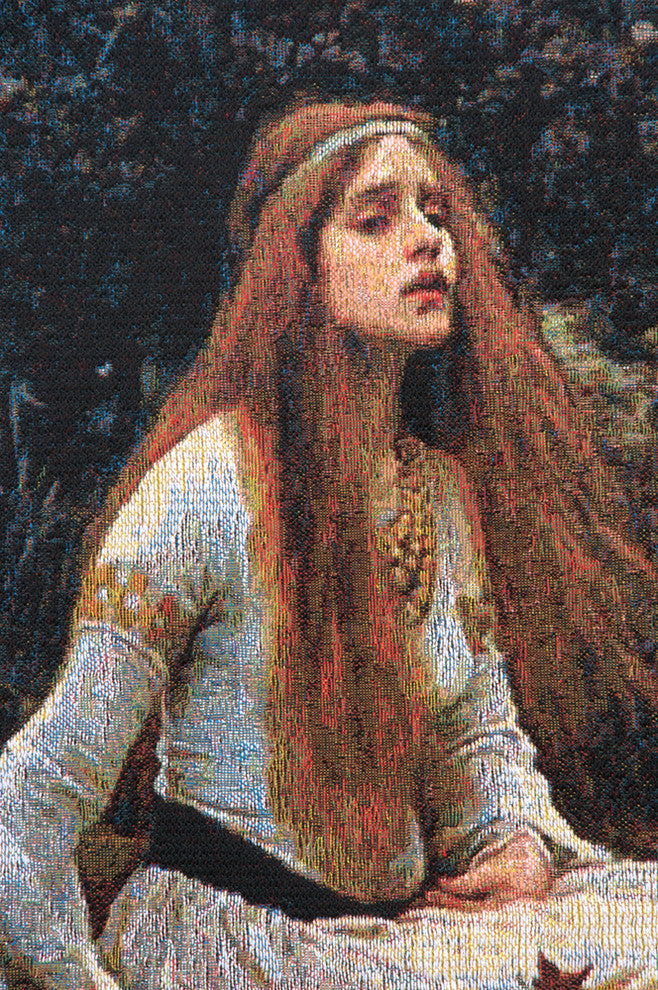 Lady of Shalott, Wall Tapestry, 37"x50"