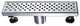 Dawn Rhone River Series, Linear Shower Drain 12"L