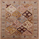 Ahgly Company Indoor Square Mid-Century Modern Area Rugs, 5' Square