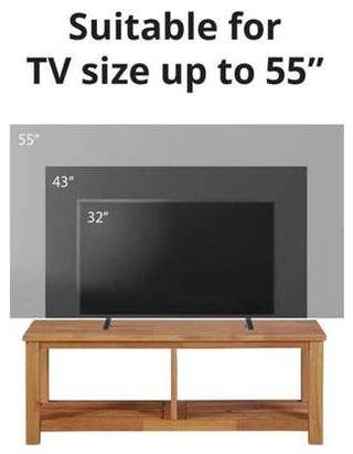 Tiburon KD TV Bench, Amber