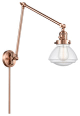 Olean Swing Arm With Switch, Antique Copper, Seedy, Seedy