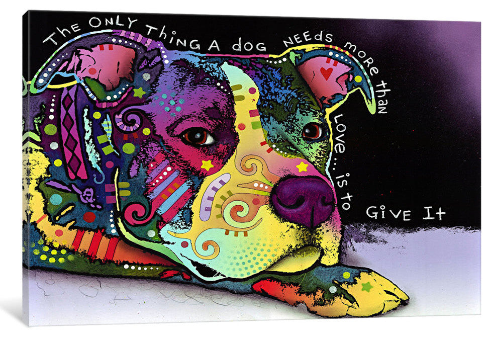 "Affection" Wrapped Canvas Art Print, 40x26x1.5