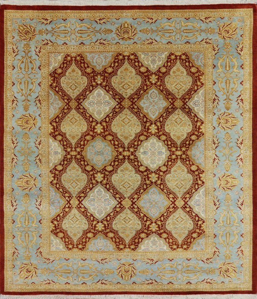 8'x10' Oriental Chobi Handmade Rug, W2241