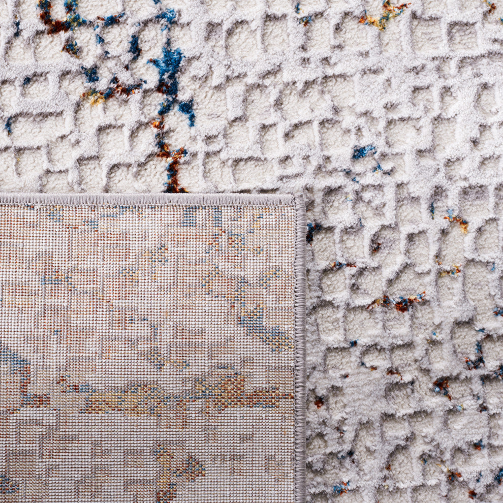 Safavieh Amelia Collection, ALA254 Rug, Grey/Light Grey, 5'5"x7'7"