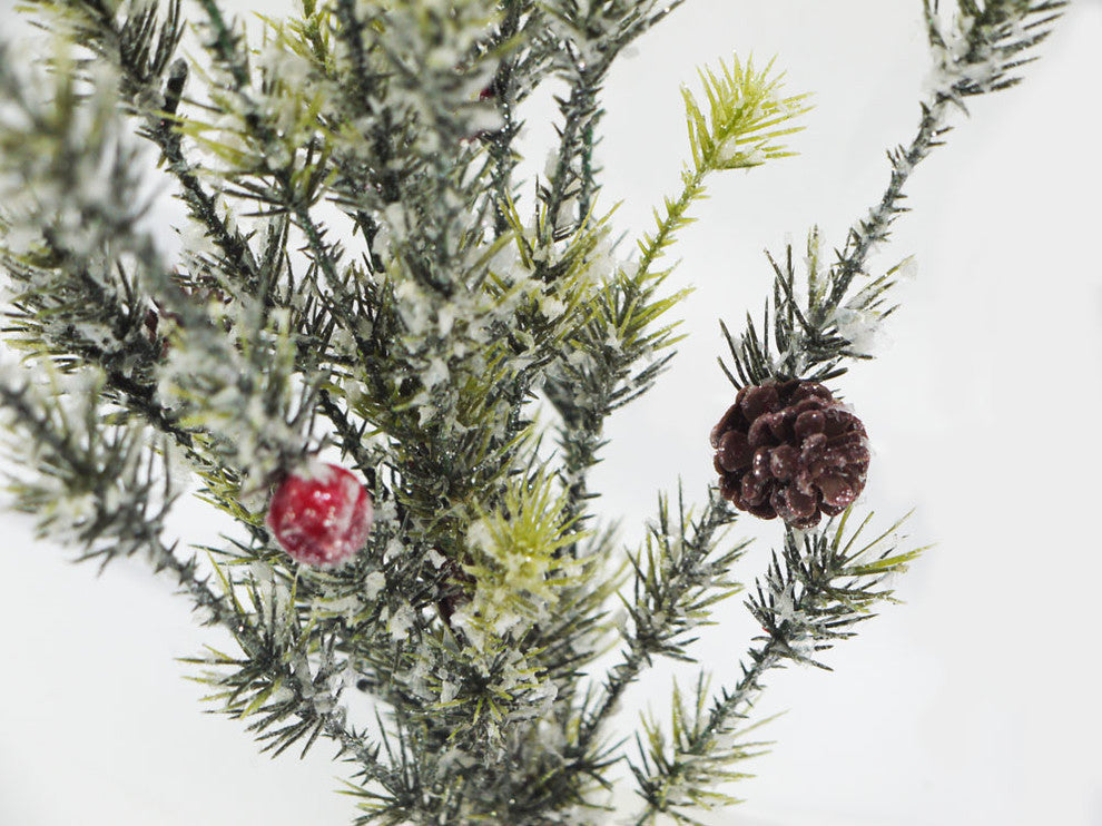 Seasonal Berry Pine Cone Spray