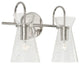Capital Lighting, 142421PN, 14"Wx11"H 2-Light Vanity