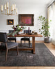 Loloi Atlas Black / Bark 7'-9" x 9'-9" Area Rug