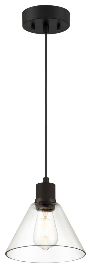 Access Lighting 63140LEDD/CLR Port Nine 8"W LED Mini Pendant - Antique Brushed