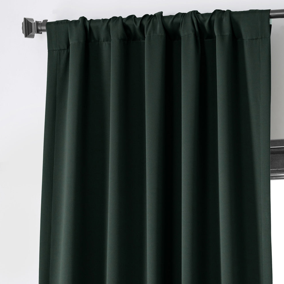 Dark Mallard Room Darkening Curtain, Set of 2, 50"x84"