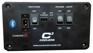 RC Rover Cooler, Black and White