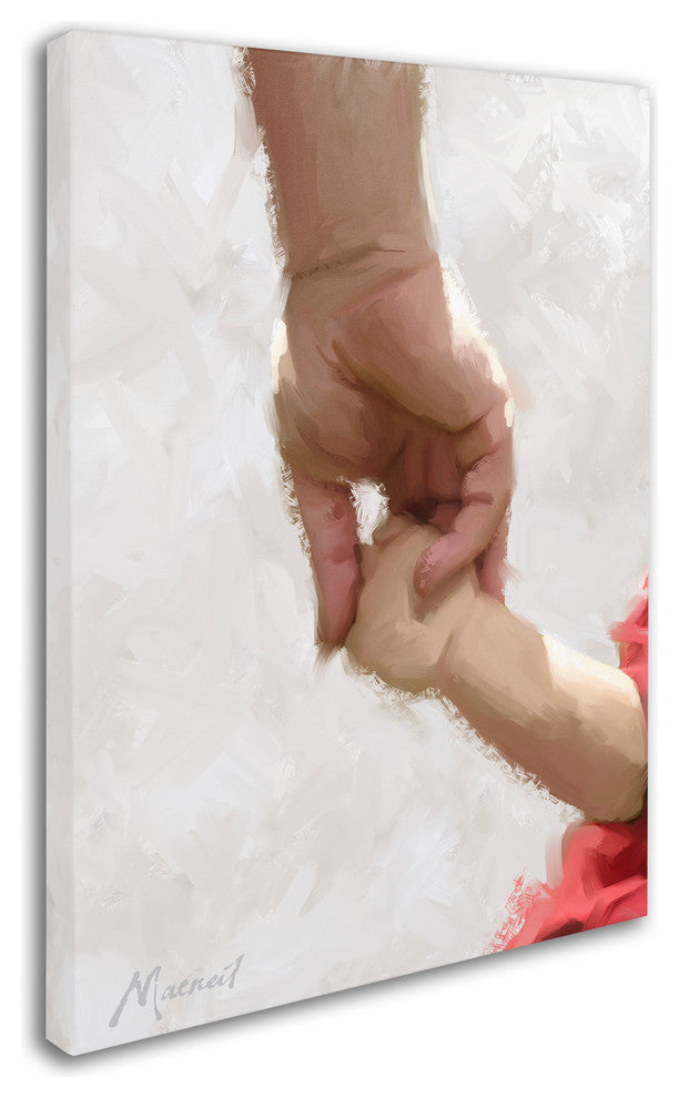 The Macneil Studio 'Holding Hands' Canvas Art, 19"x14"