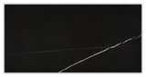 Neromarquina Honed 6x12 Micro Beveled Marble Tile