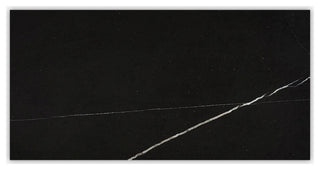 Neromarquina Honed 6x12 Micro Beveled Marble Tile