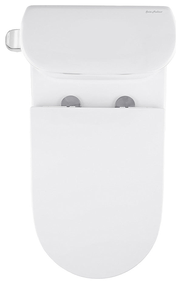 Monaco One Piece Elongated Left Side Flush Handle Toilet 1.28 gpf