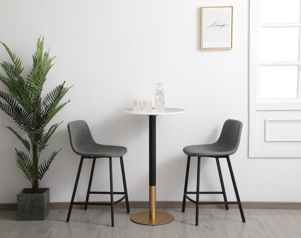 Roxie 23" Pub Table, White
