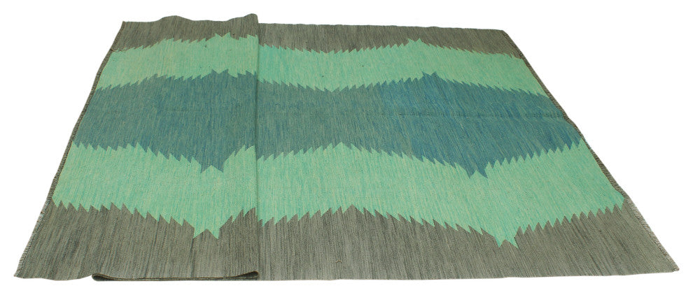 Winchester Kilim Pelltun Lt. Green Rug