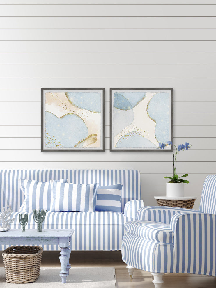 Freedom Pass Diptych, 2-Piece Set, 24x24 Panels
