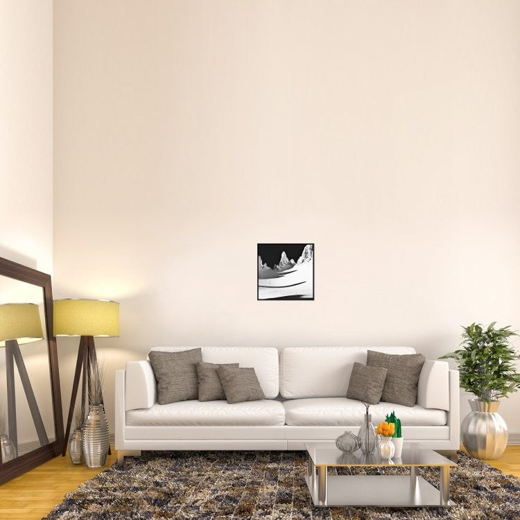 "Small And Big" Framed Canvas Giclee by Asmund Keilen, 19x19"