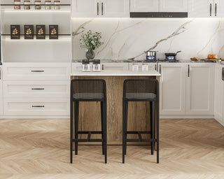 Home Living 42" Kitchen Island, Natural Oak
