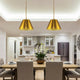 Kira Home Vida 18" Pendant Light, Metal Empire Shade, Adjustable Hanging Height