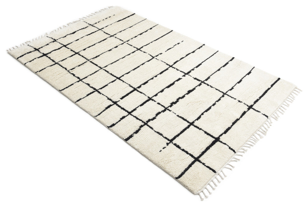 Paris, Handmade Area Rug - 3'0"x5'0", 8 X 10