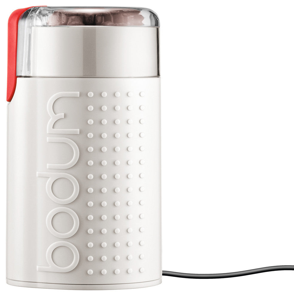 Bodum Bistro Electric Coffee Grinder, White