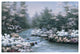 "River Cascade" Digital Paper Print by Diane Romanello, 38"x26"