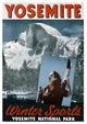 "Yosemite / Winter Sports" Digital Paper Print by Unknown, 17"x24"