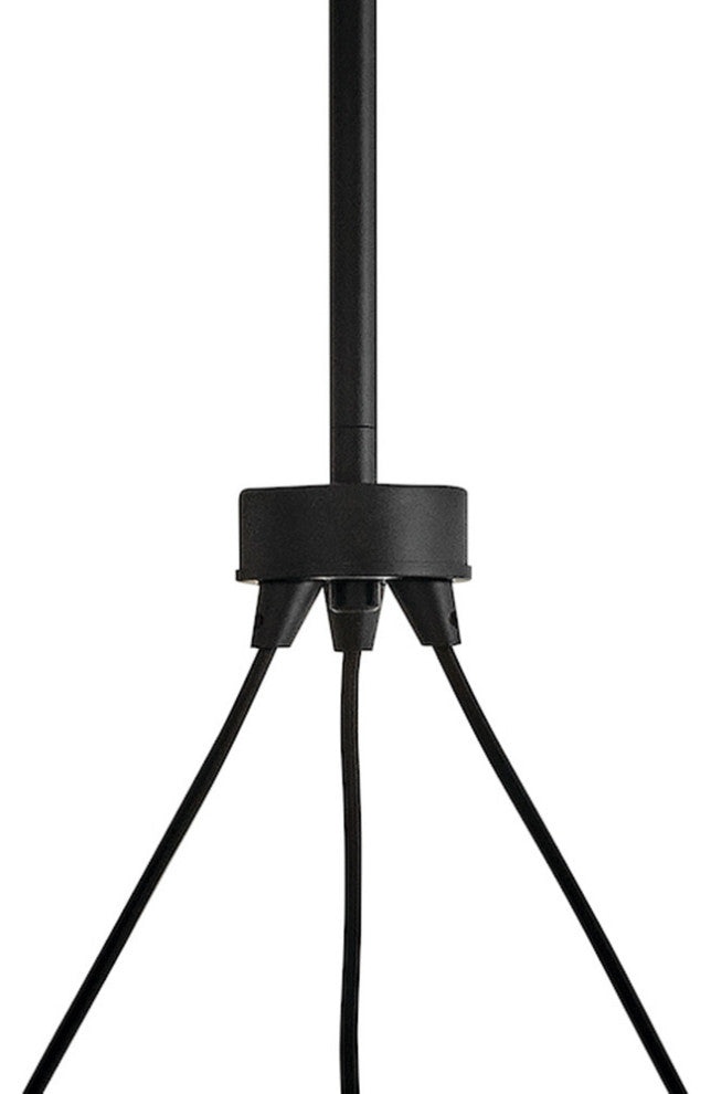 Hinkley Ryden Medium Chandelier, Black