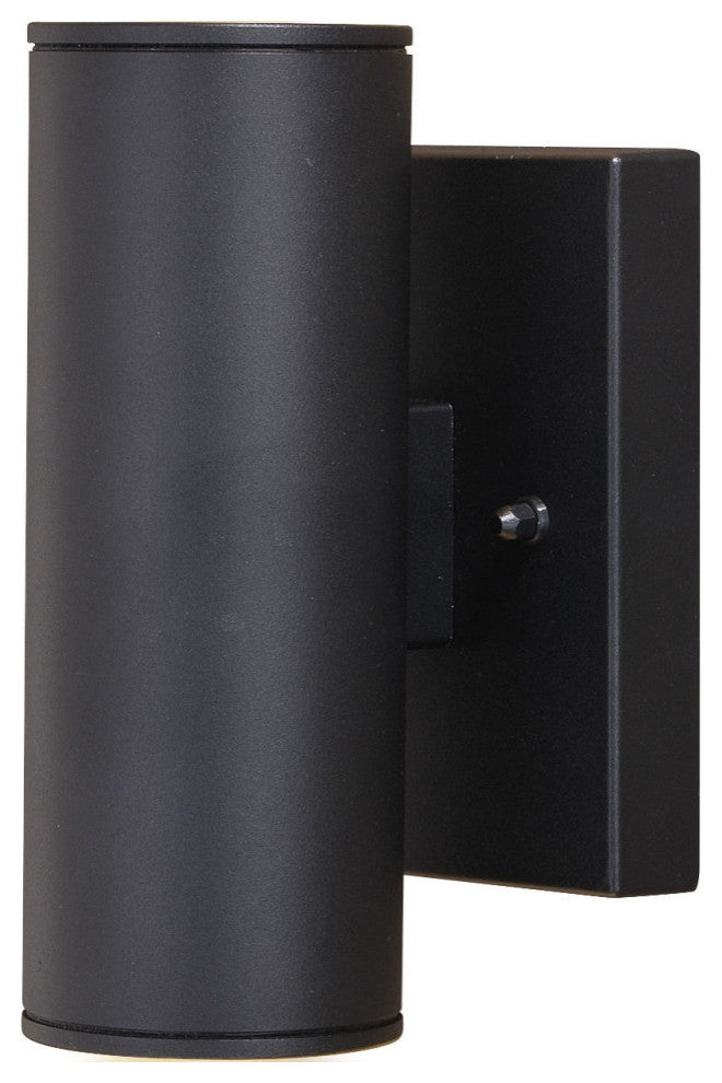 Chiasso 8"H LED Outdoor Wall Light Textured Black