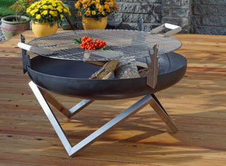 Stainless Steel Grill Grates for Modern Fire Pits, Large