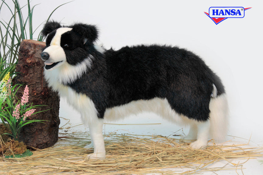 Border Collie Standing Stuffed Animal