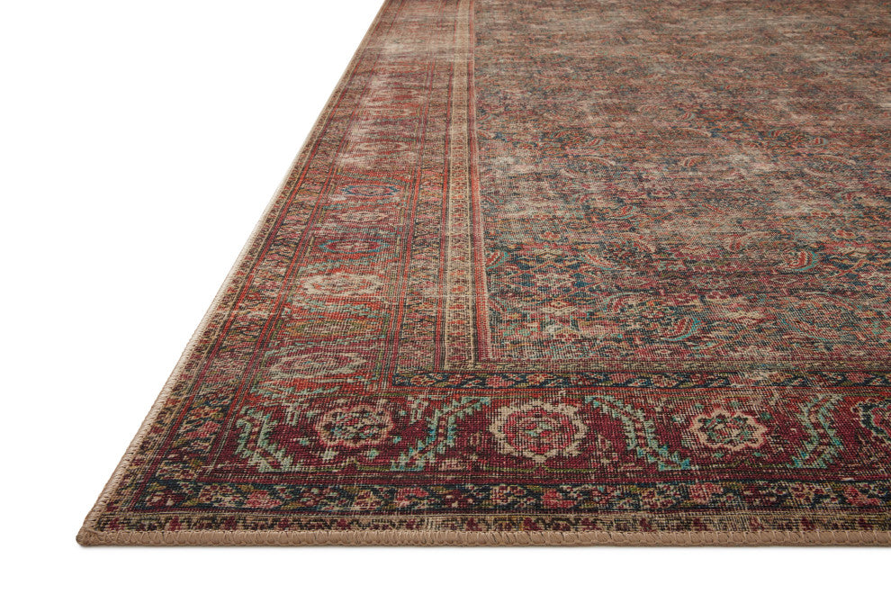 Loloi II Wynter Onyx / Multi 18" X 18" Swatch Area Rug
