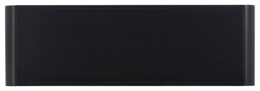 Safavieh Omara 2 Tier Console Table, Black