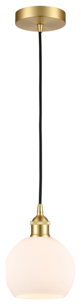Innovations 616-1P-SG-G121-6-LED 1-Light Mini Pendant, Satin Gold